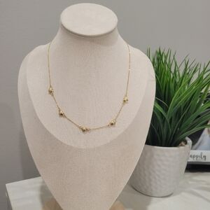Elegant 10k Gold Necklace 18in
